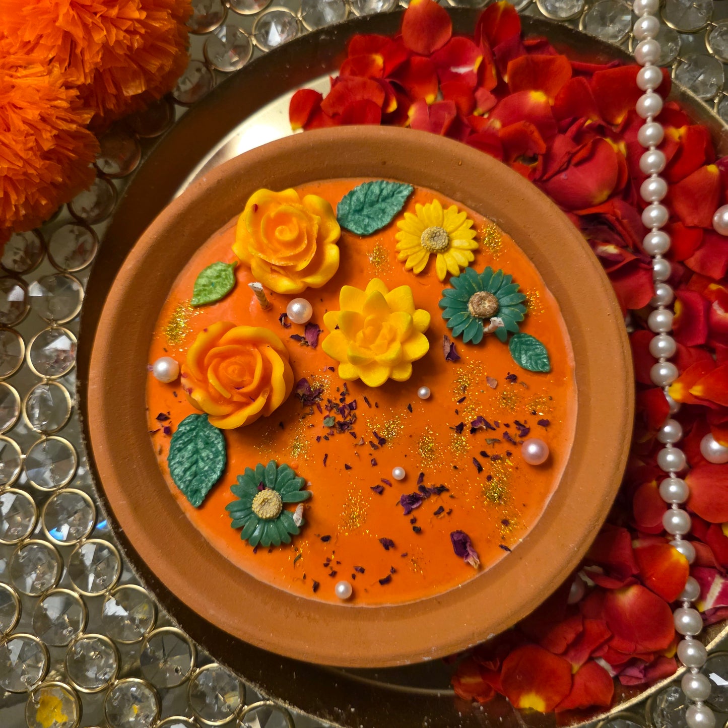 Flower Theme Candle Style 7