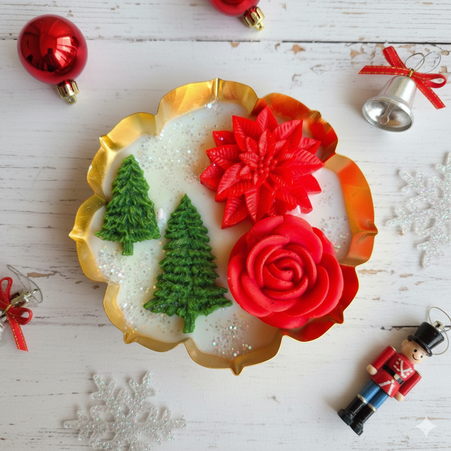 Christmas Theme Candle