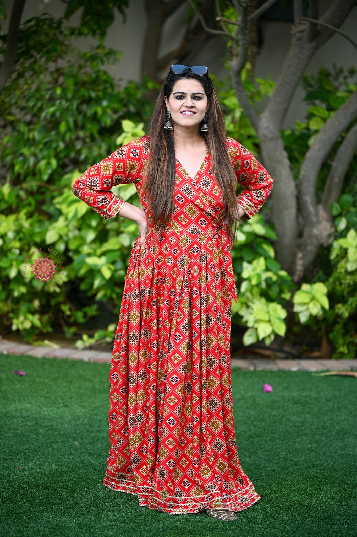 Long Wrap Around Dress