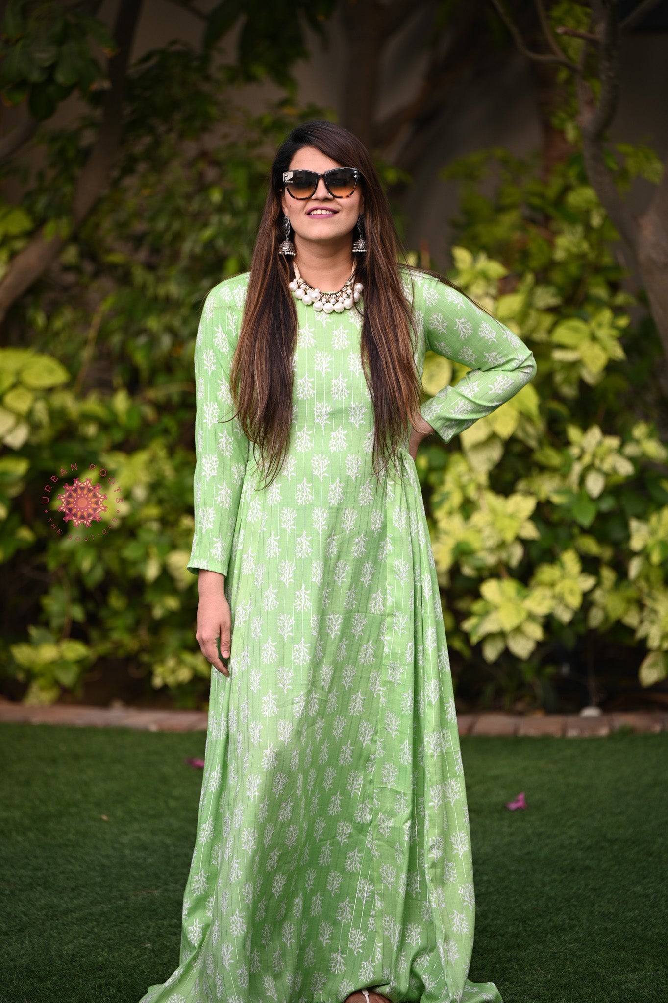 Cotton Long Maxi Dress