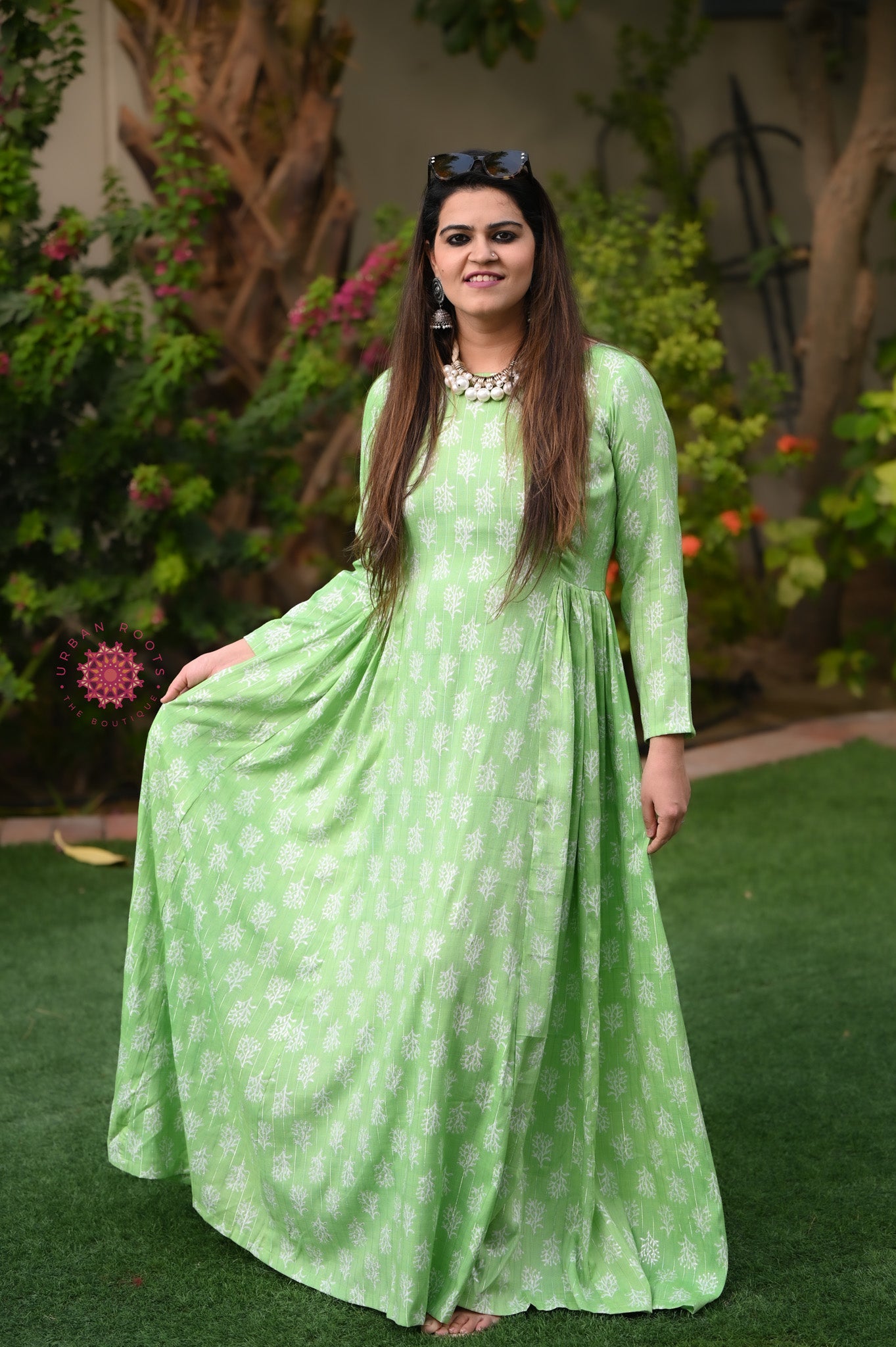 Cotton Long Maxi Dress