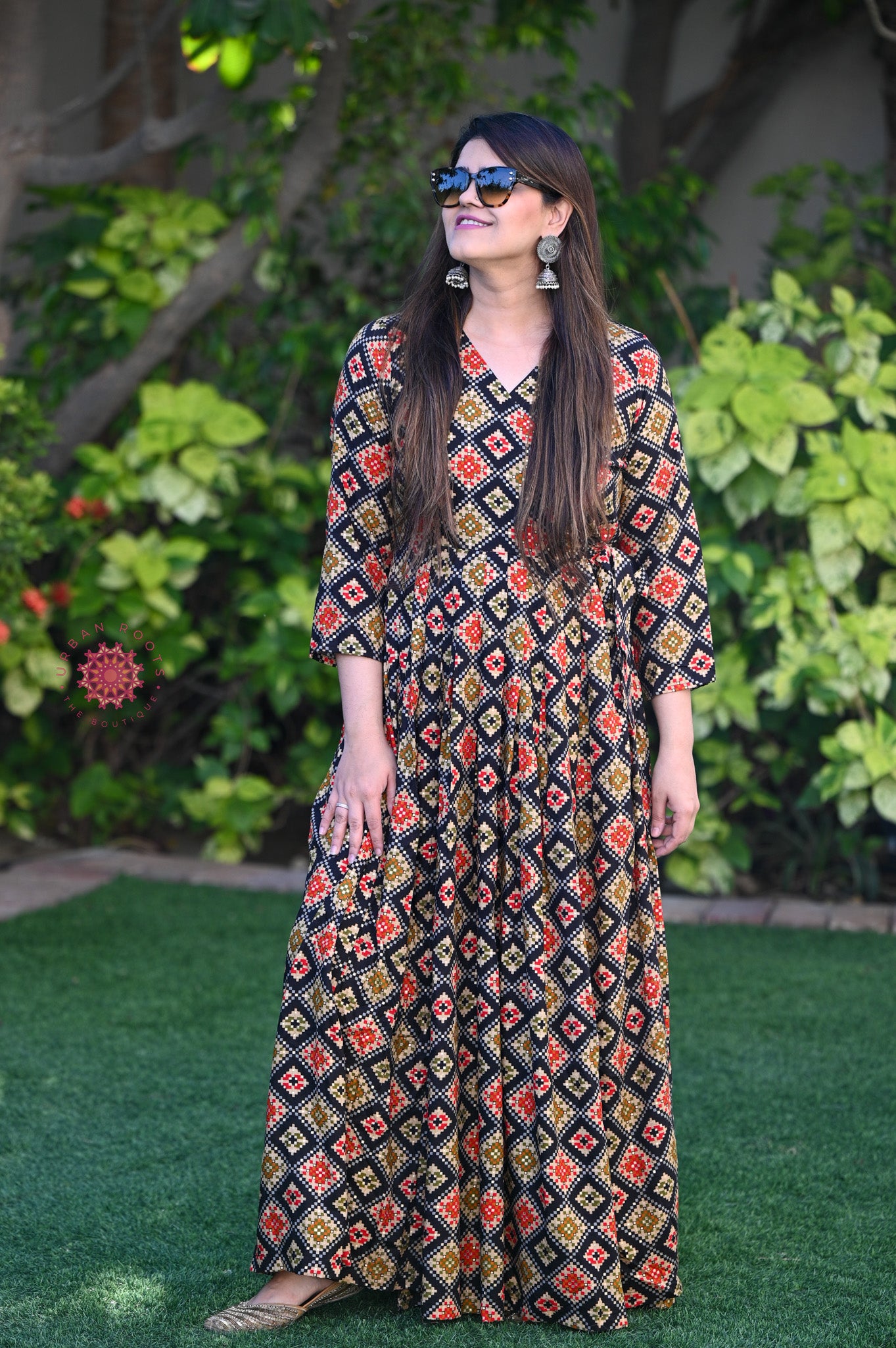 Long Wrap Around Dress