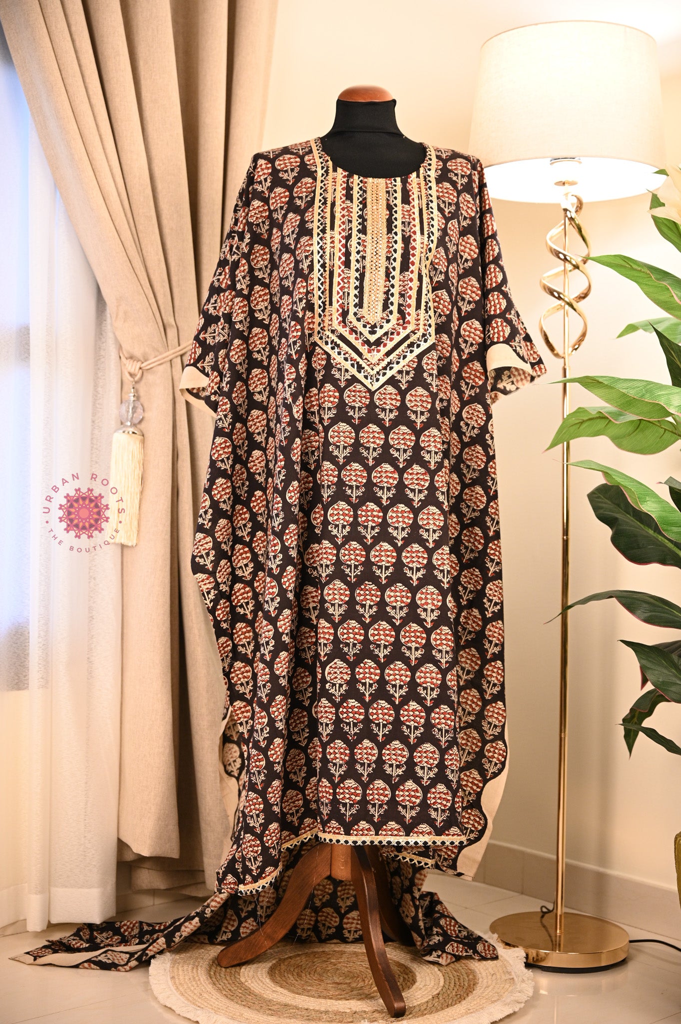 Cotton Hand Block Printed Kurti Fabric