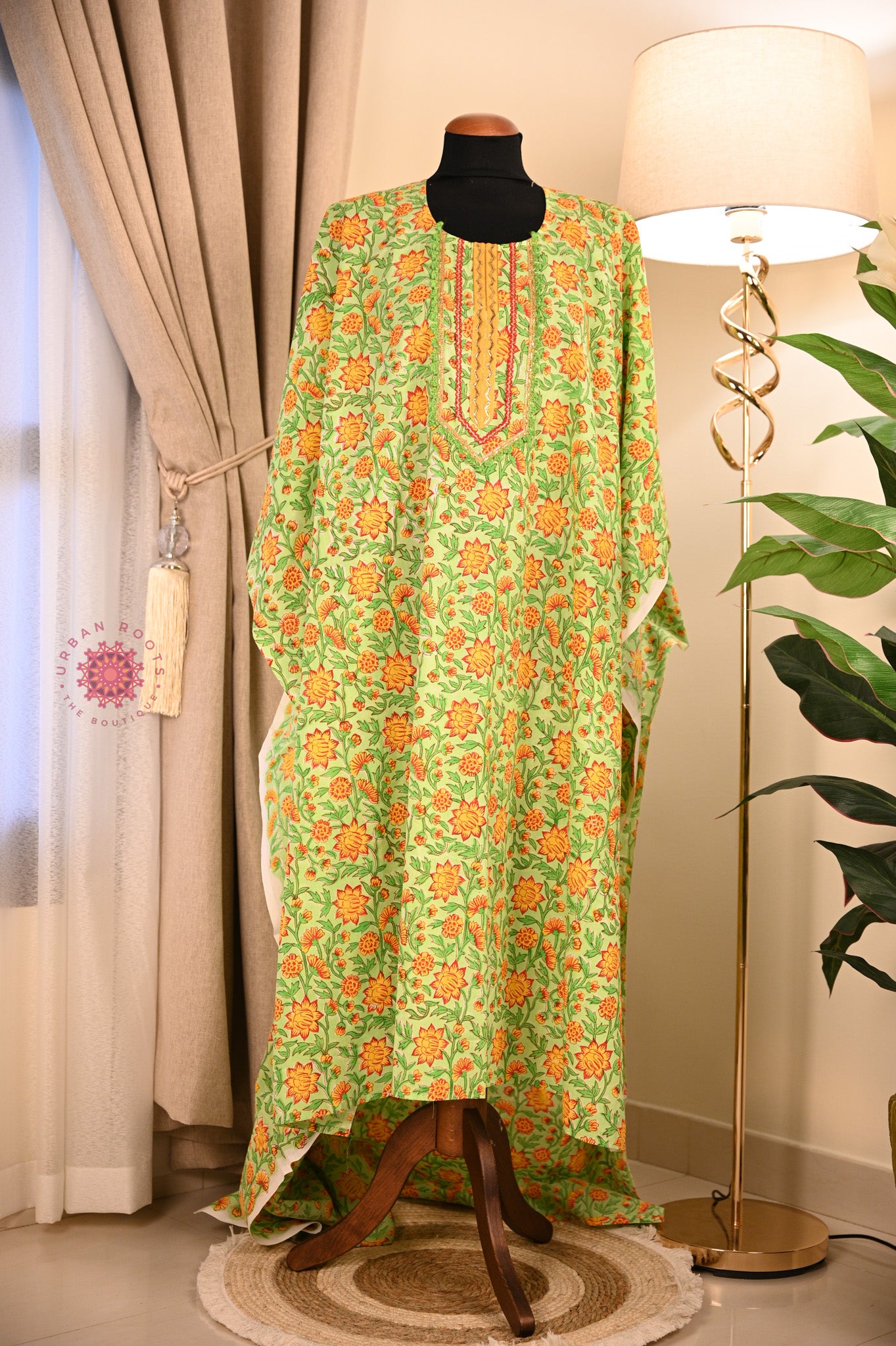 Cotton Hand Block Printed Kurti Fabric