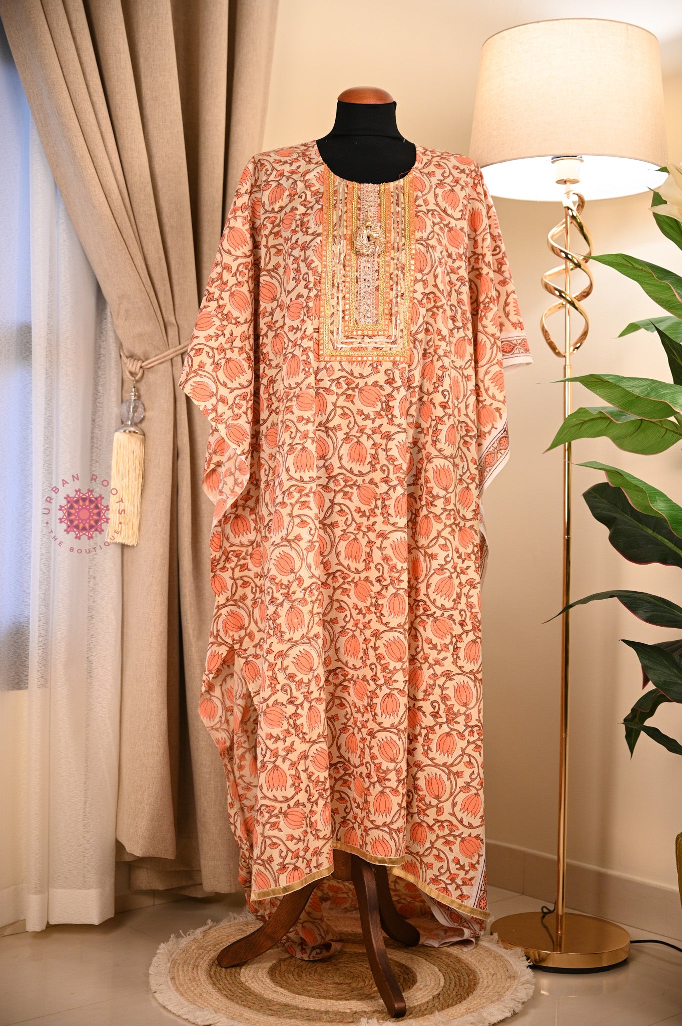 Cotton Hand Block Printed Kurti Fabric