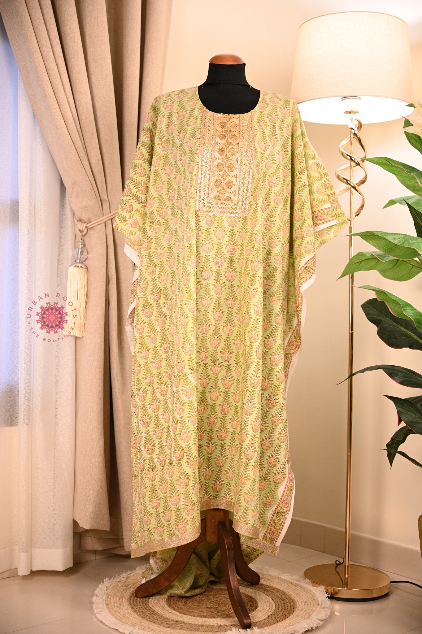 Cotton Hand Block Printed Kurti Fabric