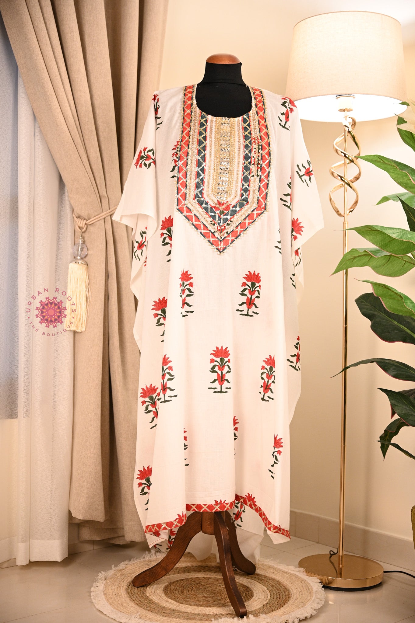 Cotton Hand Block Printed Kurti Fabric