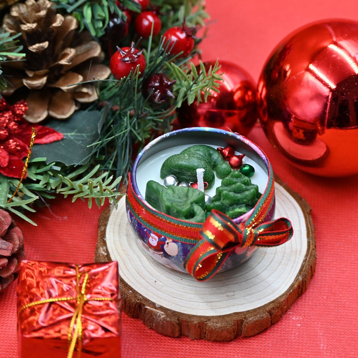 Christmas Theme Candle Style 6