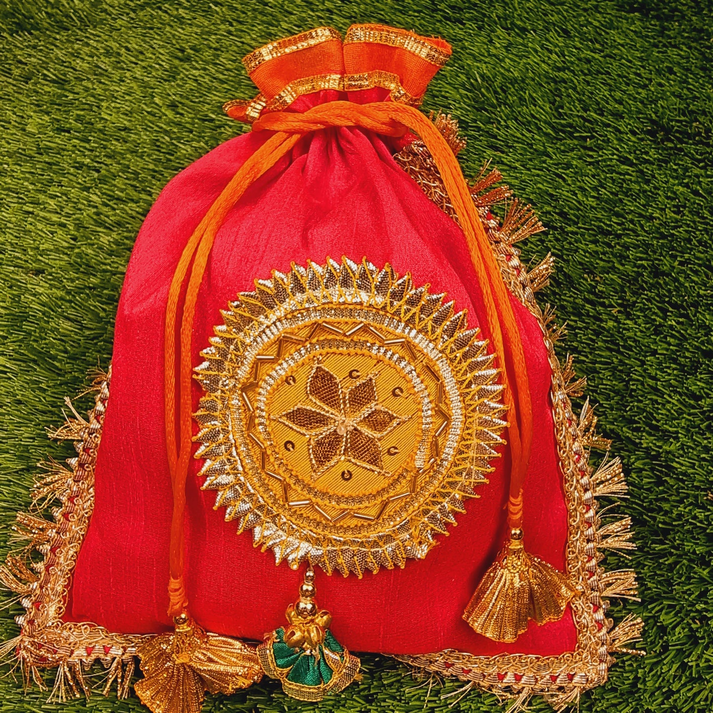 Gota Potli Gifting Bag Pink