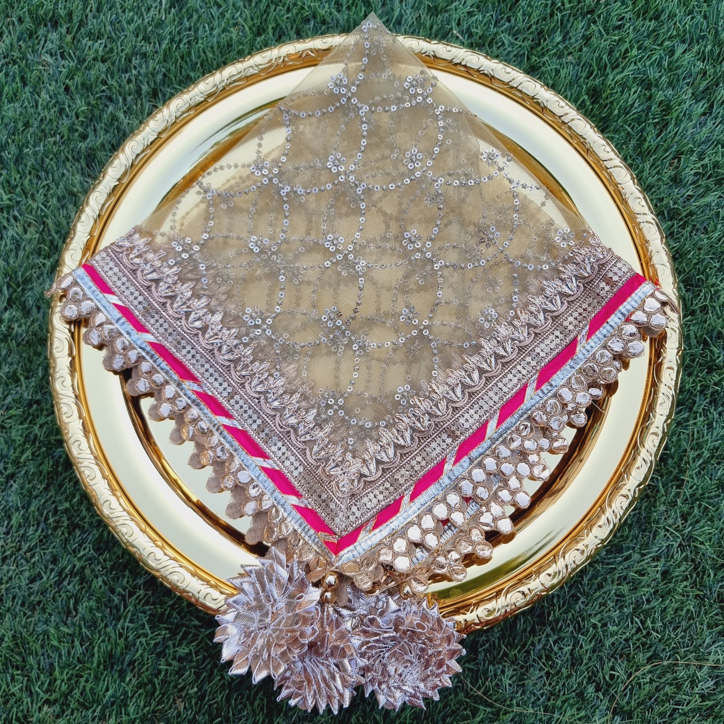 Thaal Cover Thaal Posh Net Fabric - Urban Roots