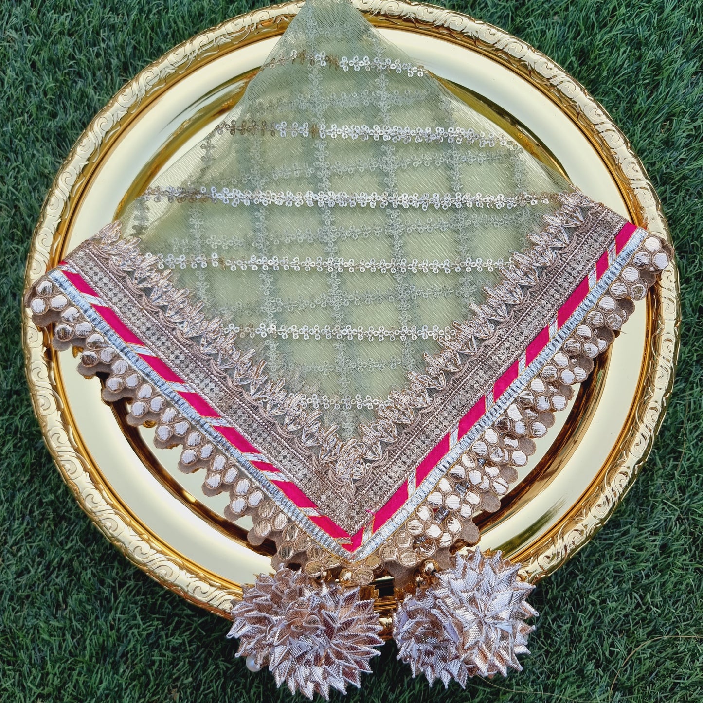 Thaal Cover Thaal Posh Net Fabric - Urban Roots