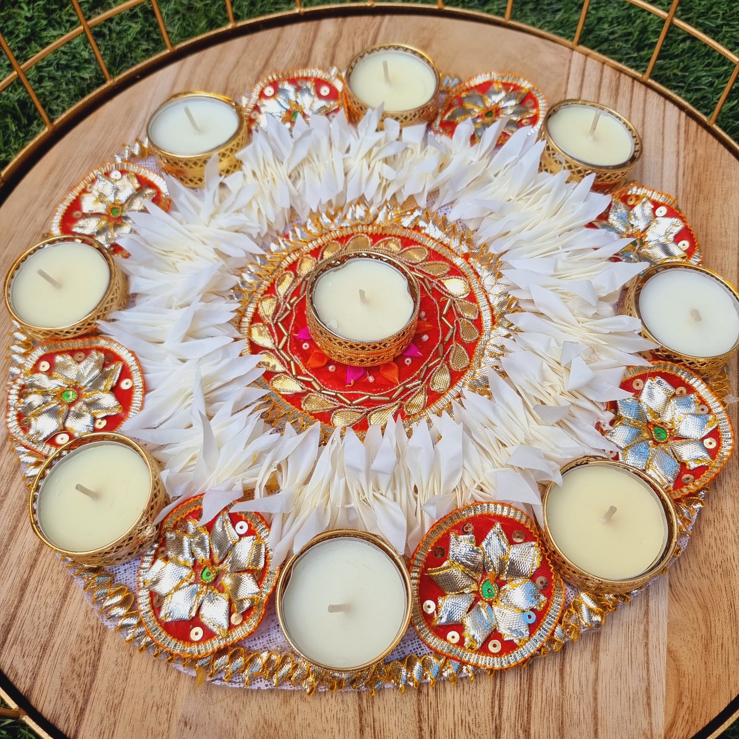 Festive Tea Light Candle Holder - Urban Roots
