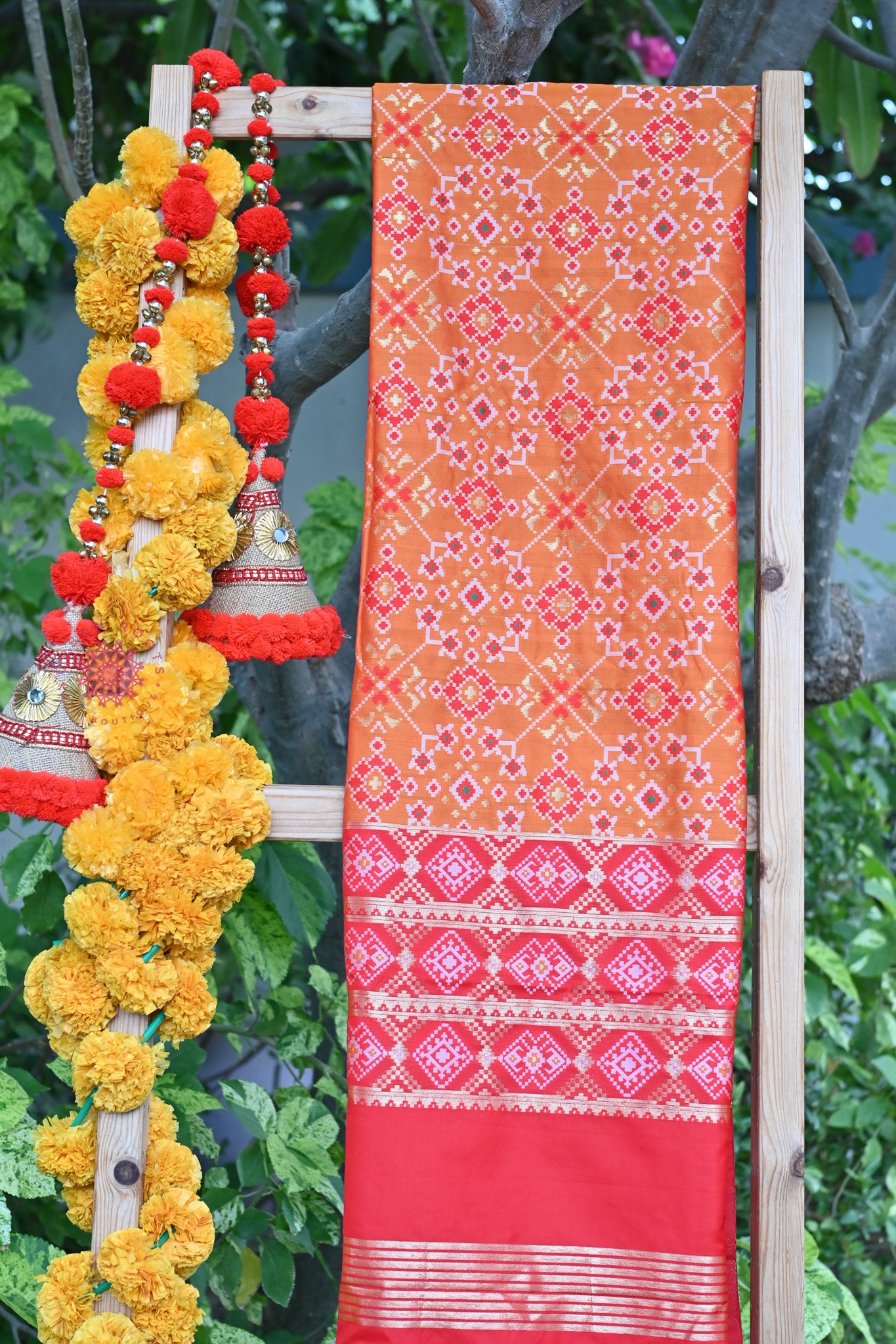 Patola Silk Dupatta - Urban Roots