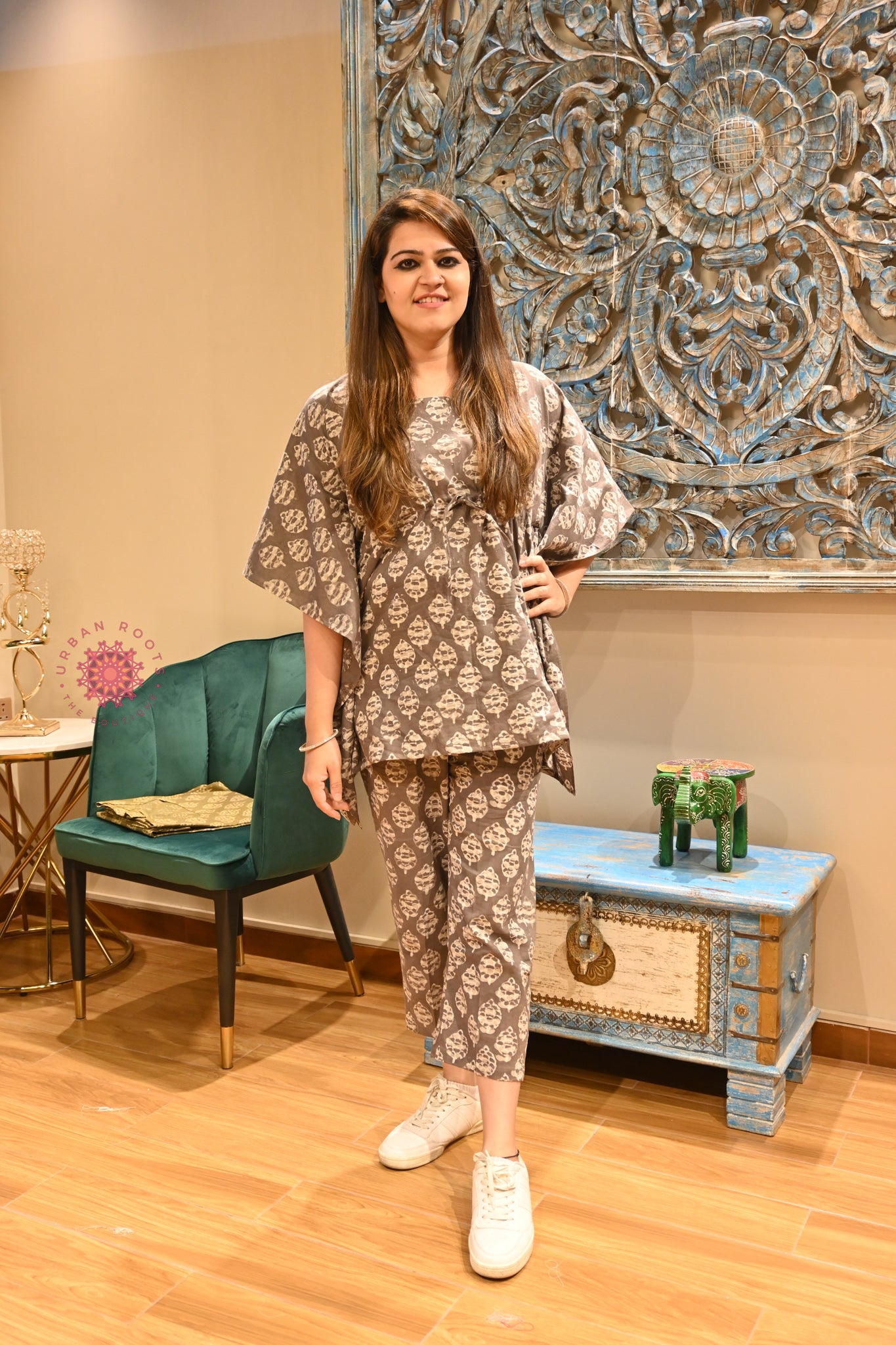 Dabu Print Co-ord Set - Urban Roots