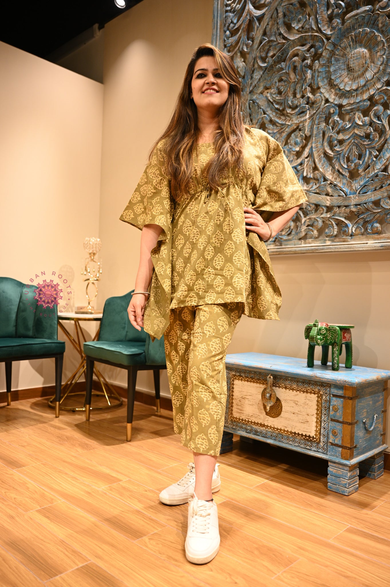 Dabu Print Co-ord Set - Urban Roots