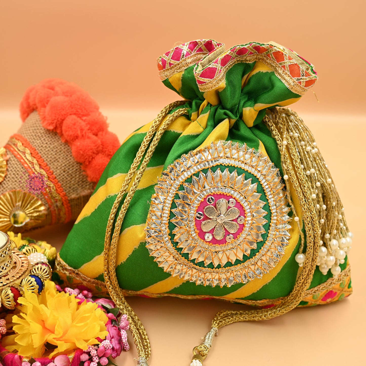 Festive Hand Potli / Hand Purse - Urban Roots