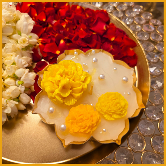 Genda Phool Urli Candle