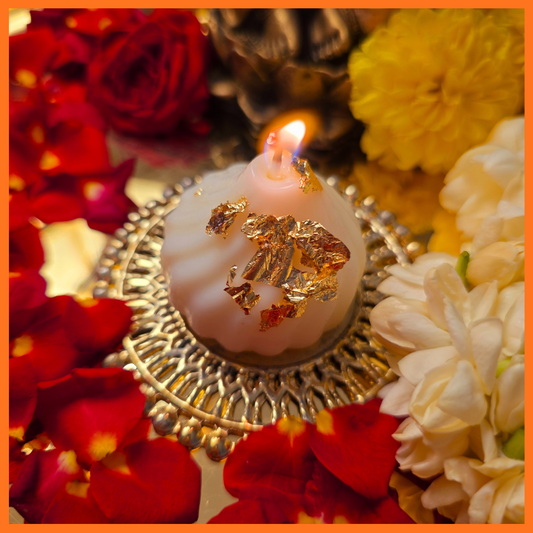 Modak Candle with Base