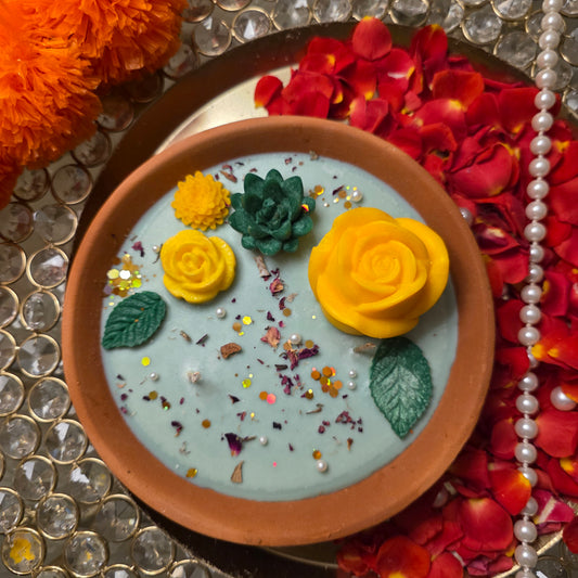 Flower Theme Candle Style 5