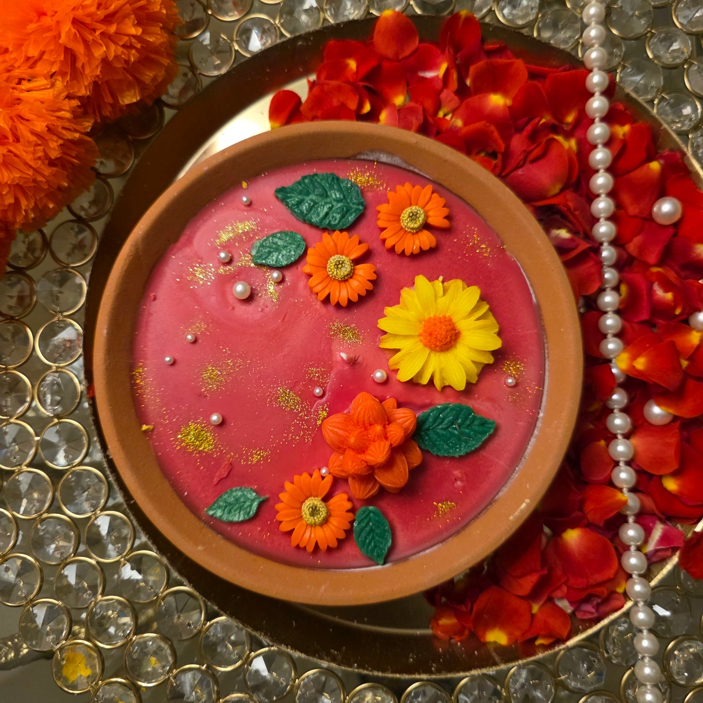 Flower Theme Candle Style 2