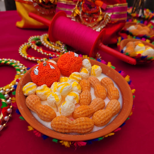 Lohri Candle Platter