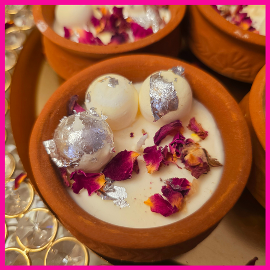 Rasmalai Candle