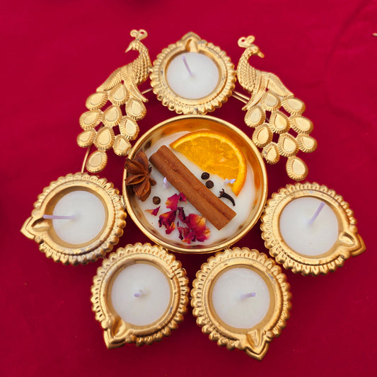 Peacock Design House of Aura Candle