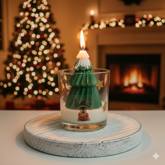 Christmas Theme Candle Jar 4