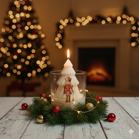Christmas Theme Candle Jar 5