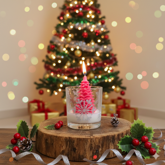 Christmas Theme Candle Jar 8