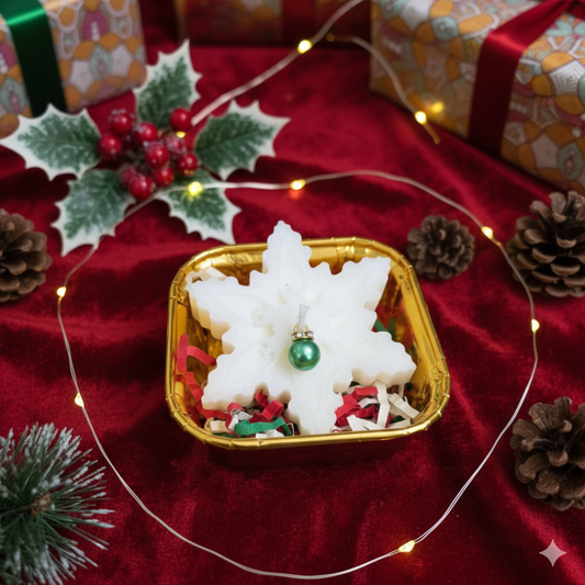 Snowflake Candle