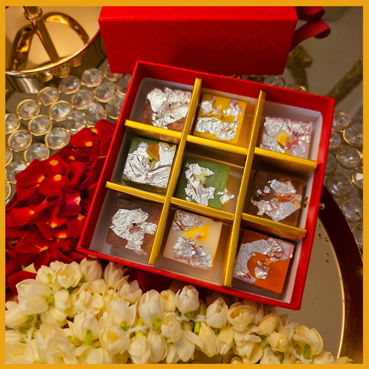 Mix Barfi Candle Box