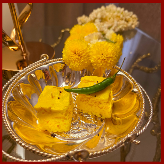 Dhokla candle