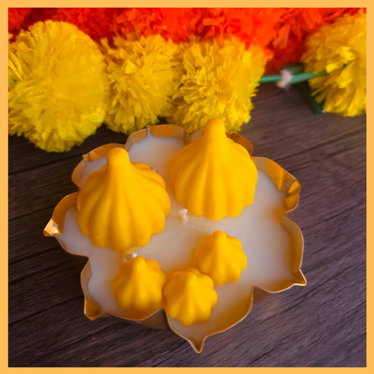 Modak Urli Candle