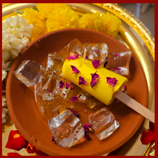 Rose Kulfi Candle