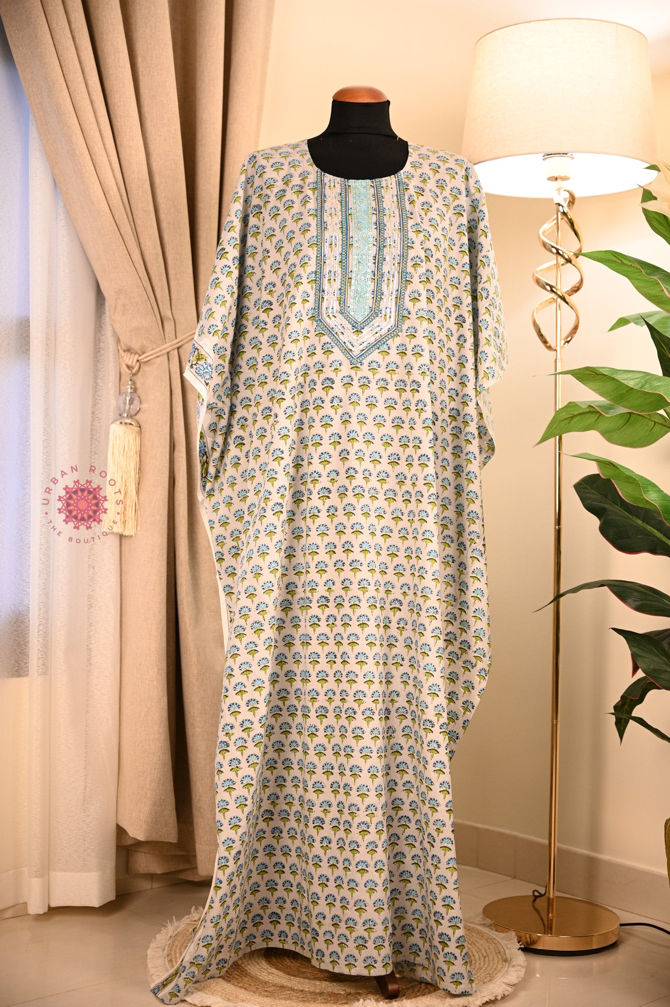 Cotton Hand Block Printed Kurti Fabric