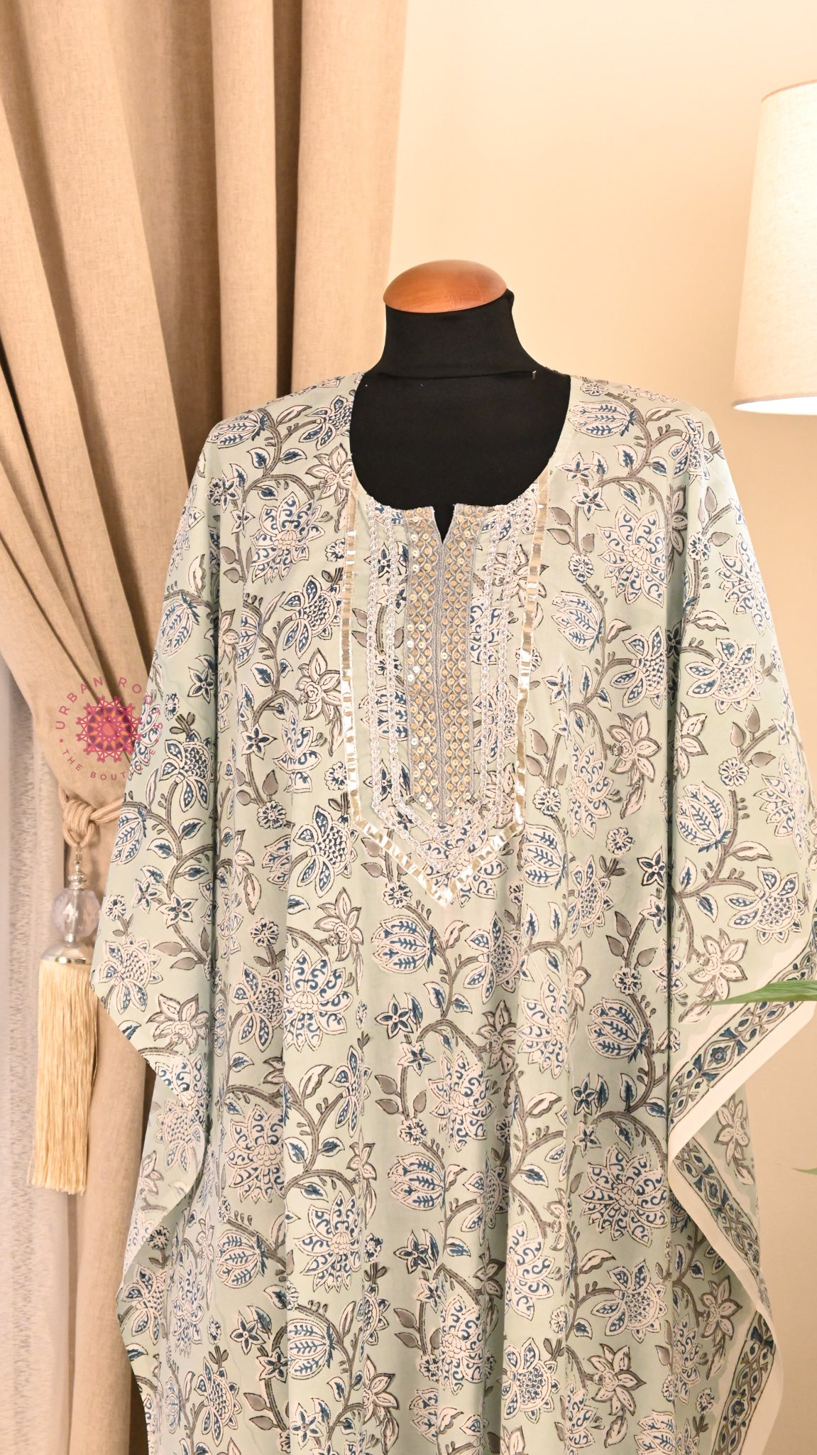 Cotton Hand Block Printed Kurti Fabric