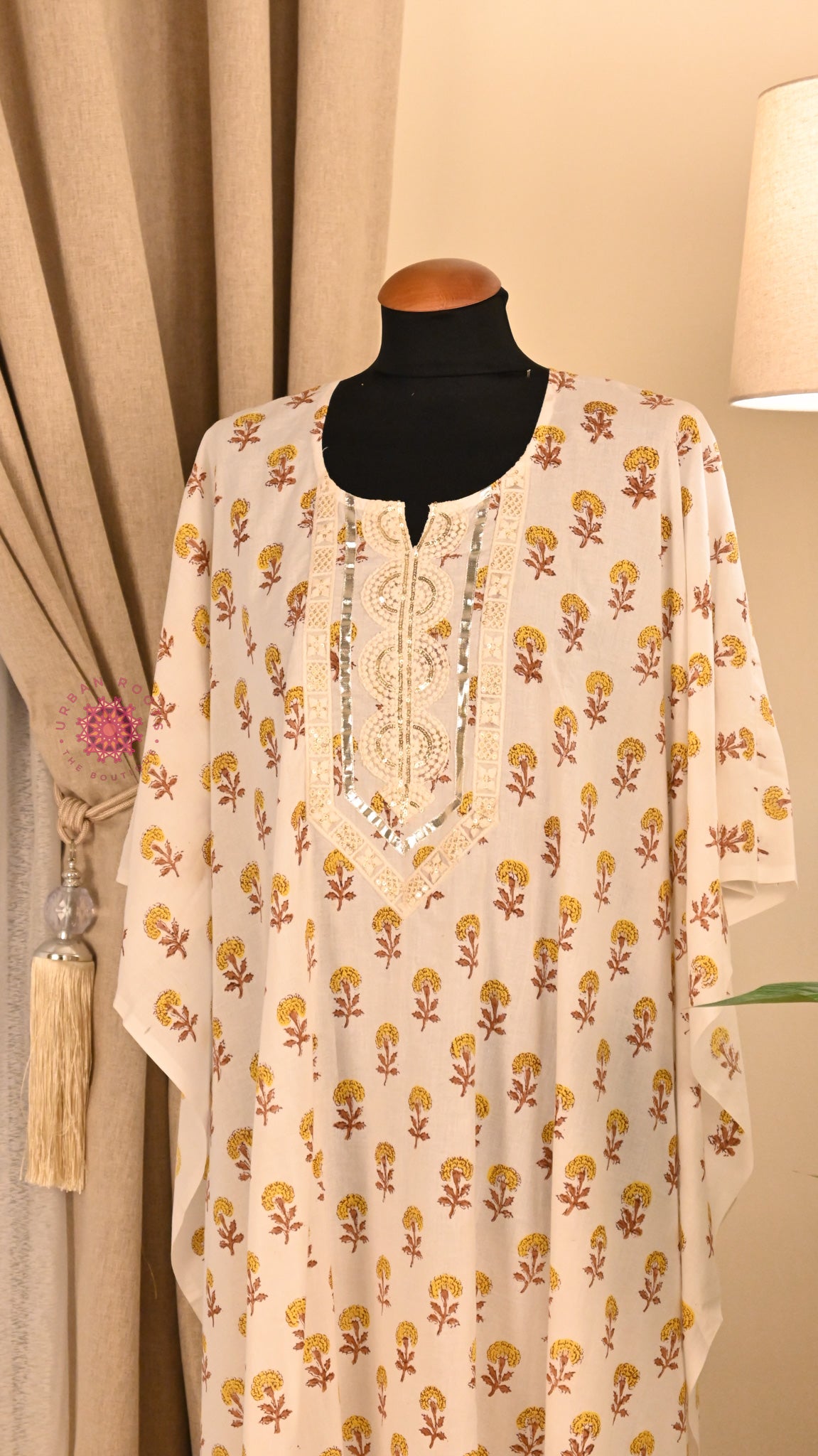 Cotton Hand Block Printed Kurti Fabric