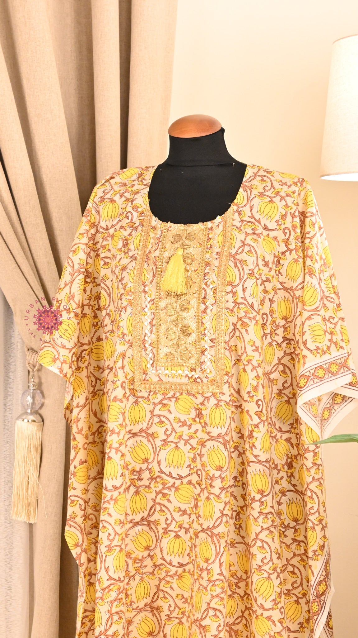 Cotton Hand Block Printed Kurti Fabric