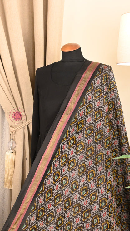 Printed Semi Silk Dupatta