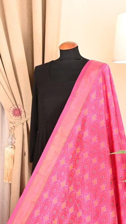 Printed Semi Silk Dupatta