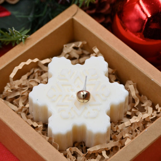 Snowflake Candle