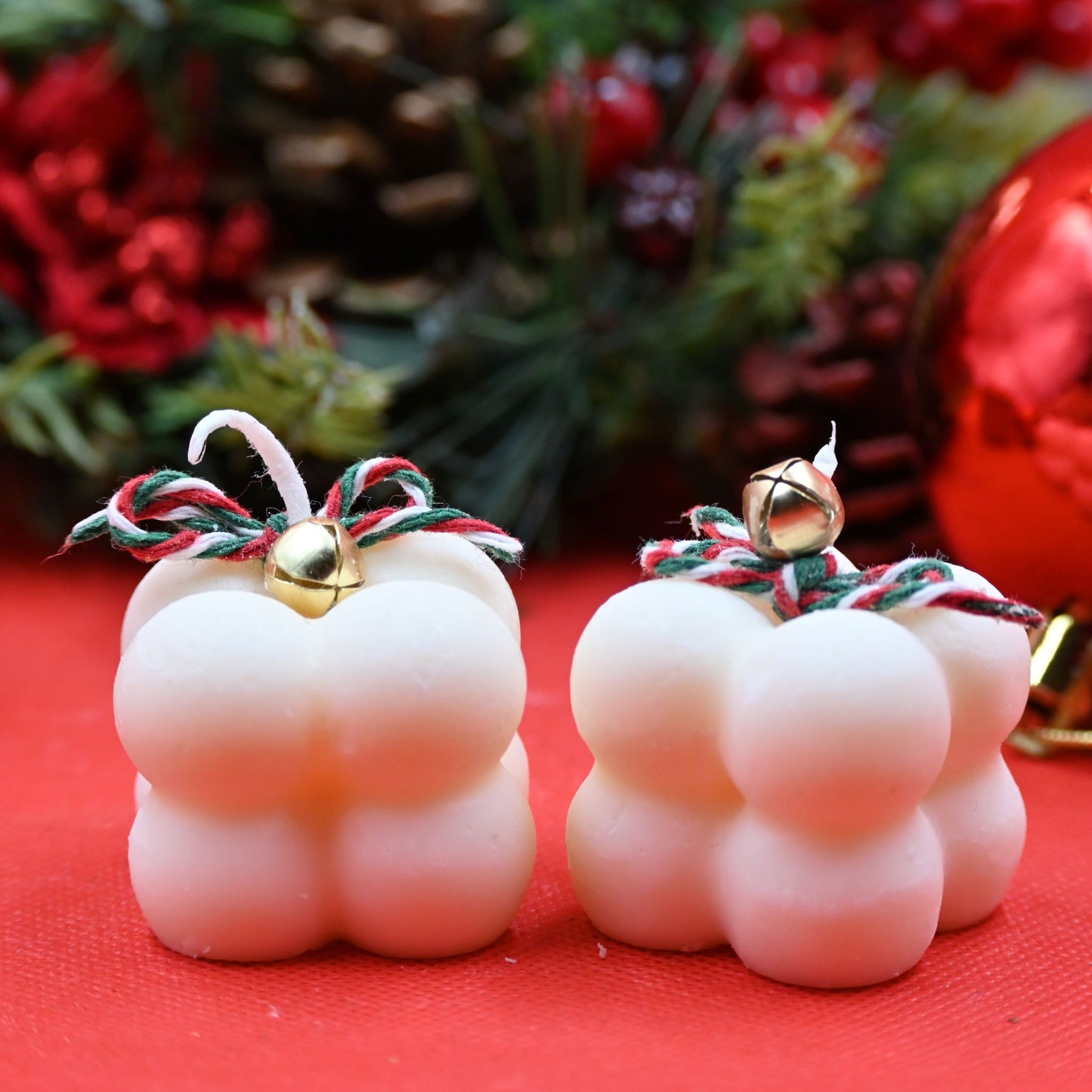 Christmas Theme Candle Set of 2
