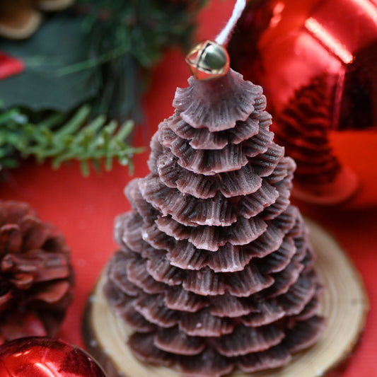 Christmas Tree Candle Style 1 (Brown)