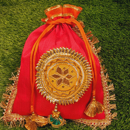 Gota Potli Gifting Bag Pink