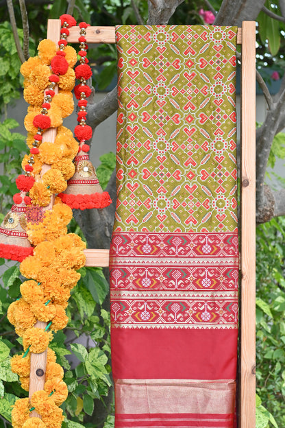 Patola Silk Dupatta - Urban Roots