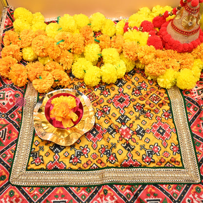Puja Aasan With Thaal Cover - Urban Roots