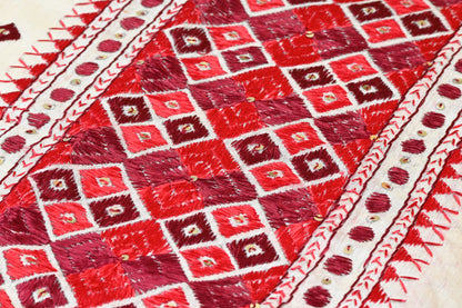 Khadi Silk Phulkari Dupatta - Urban Roots