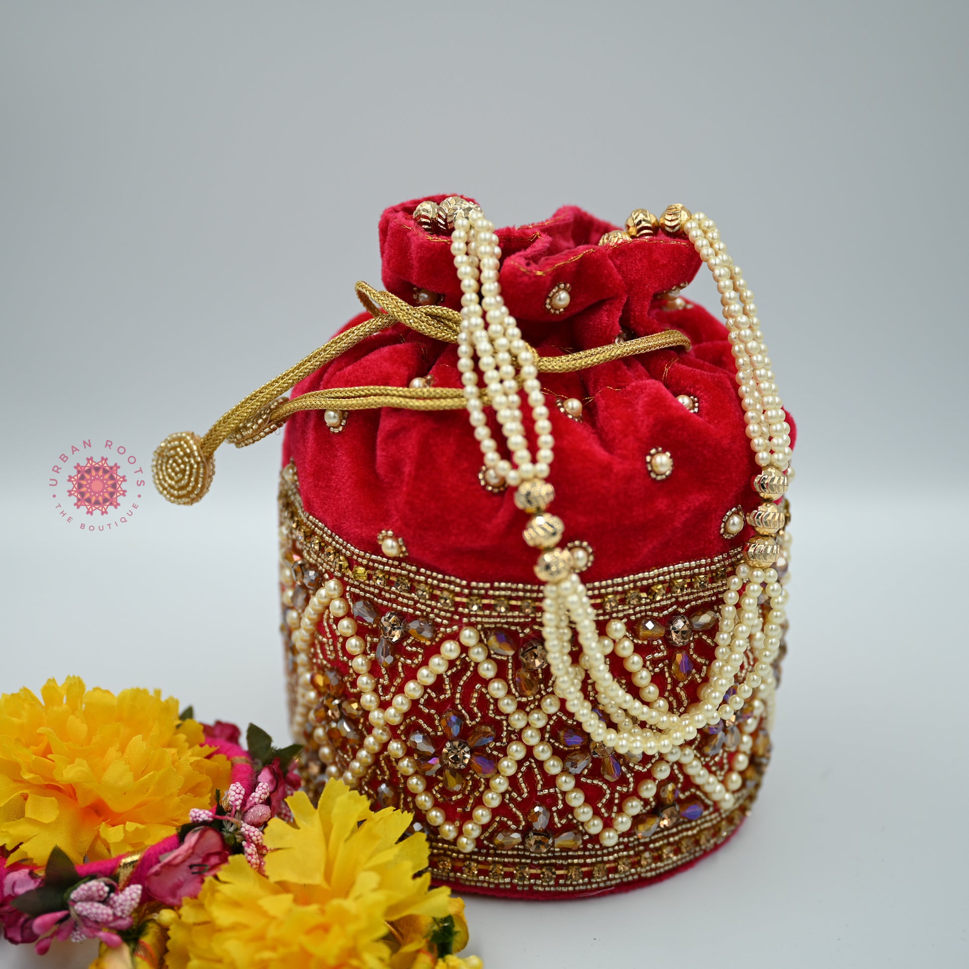 Festive Hand Potli / Hand Purse - Urban Roots