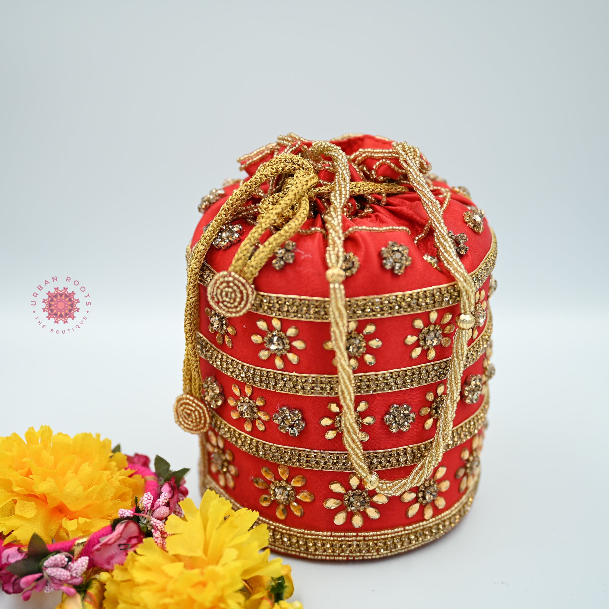 Festive Hand Potli / Hand Purse - Urban Roots